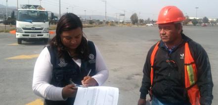 PC Municipal revisa por semana 40 vehículos que transportan materiales peligrosos