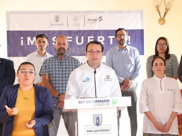 Xavier Nava presenta programa emergente de reactivación económica para SLP
