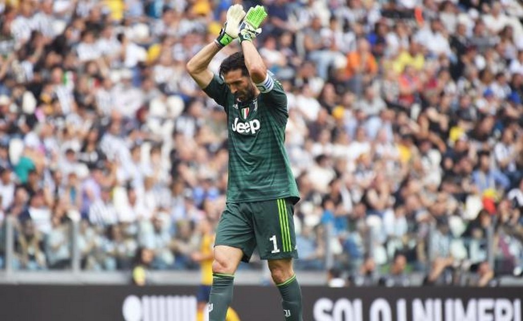 Gianluigi Buffon se despide como campeón con la Juventus