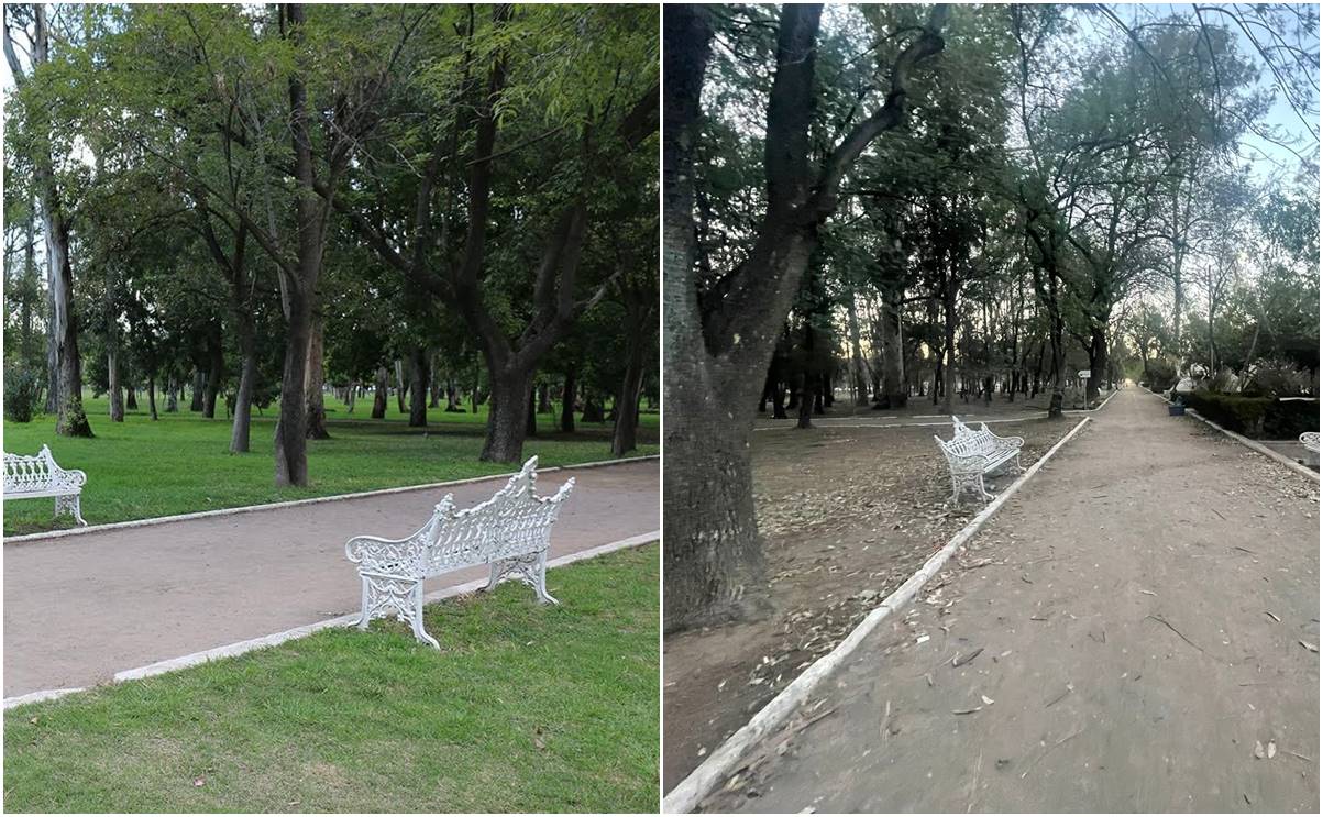 El Parque de Morales se ha visto afectado por la sequía y por la falta de mantenimiento en sus instalaciones. Foto: Especial