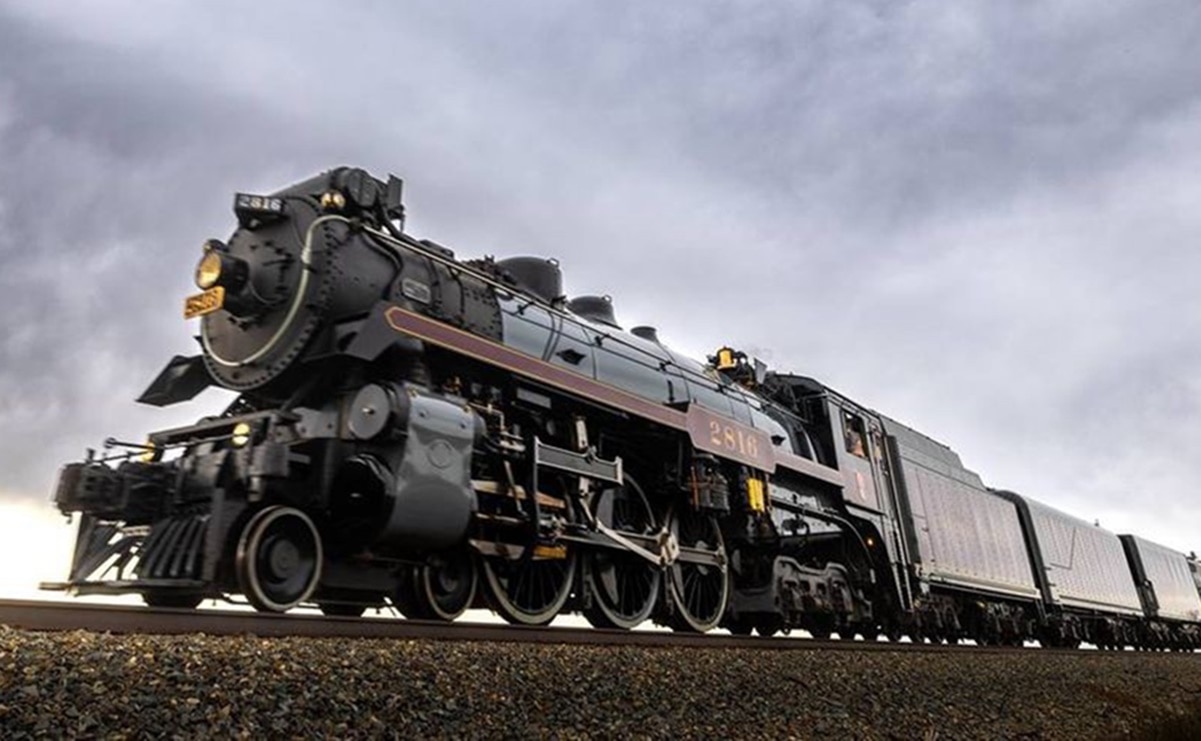 ¡Que no se te pase! El emblemático tren de vapor Empress 2816 por fin llegará a SLP