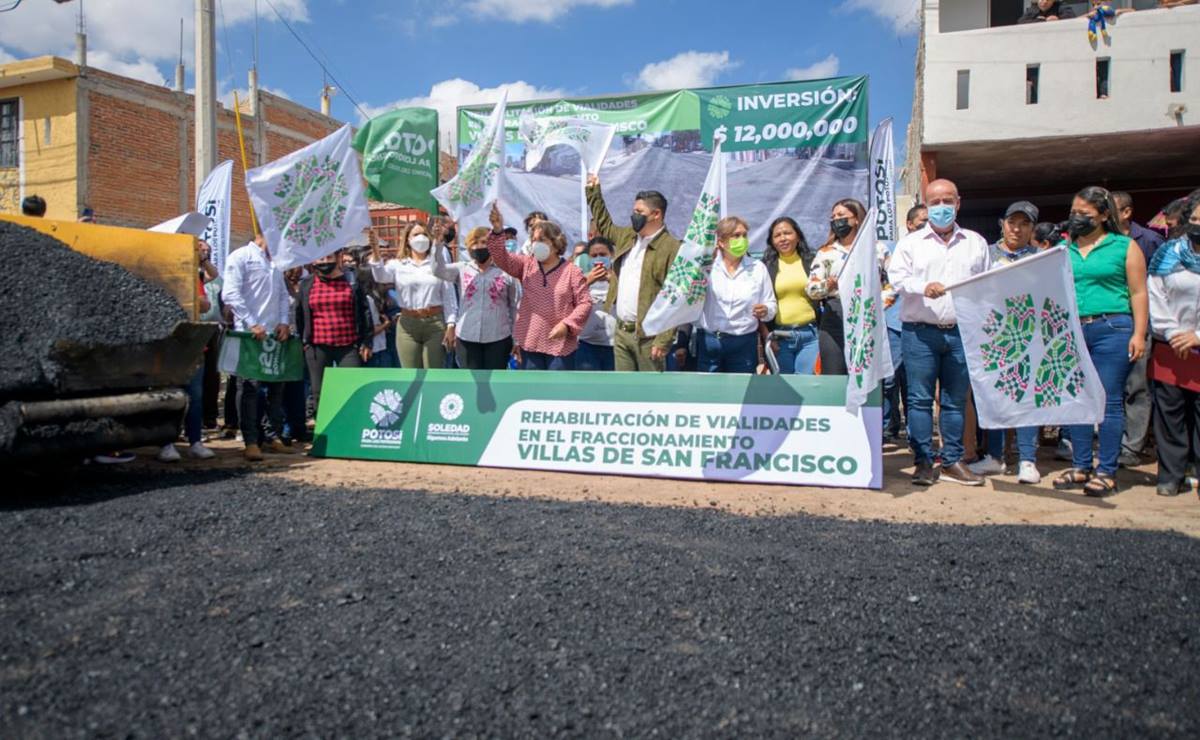 Gobierno de SLP invertirá 12 mdp en rehabilitación de vialidades en Soledad