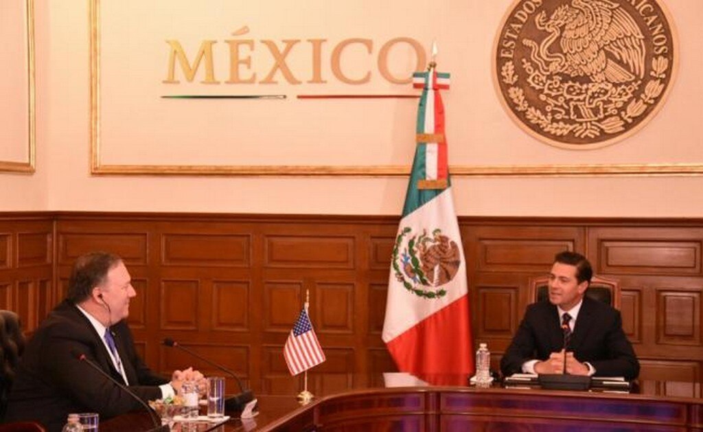 EPN pide a delegación estadounidense reunificación de familias separadas en la frontera