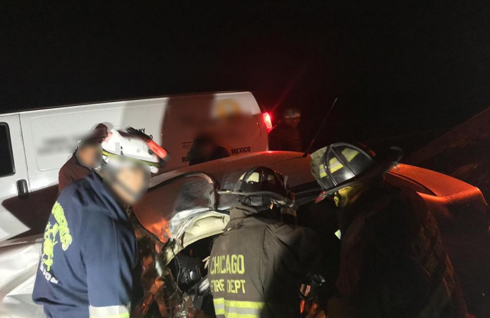 Conductor fallece prensado en carretera a Rioverde