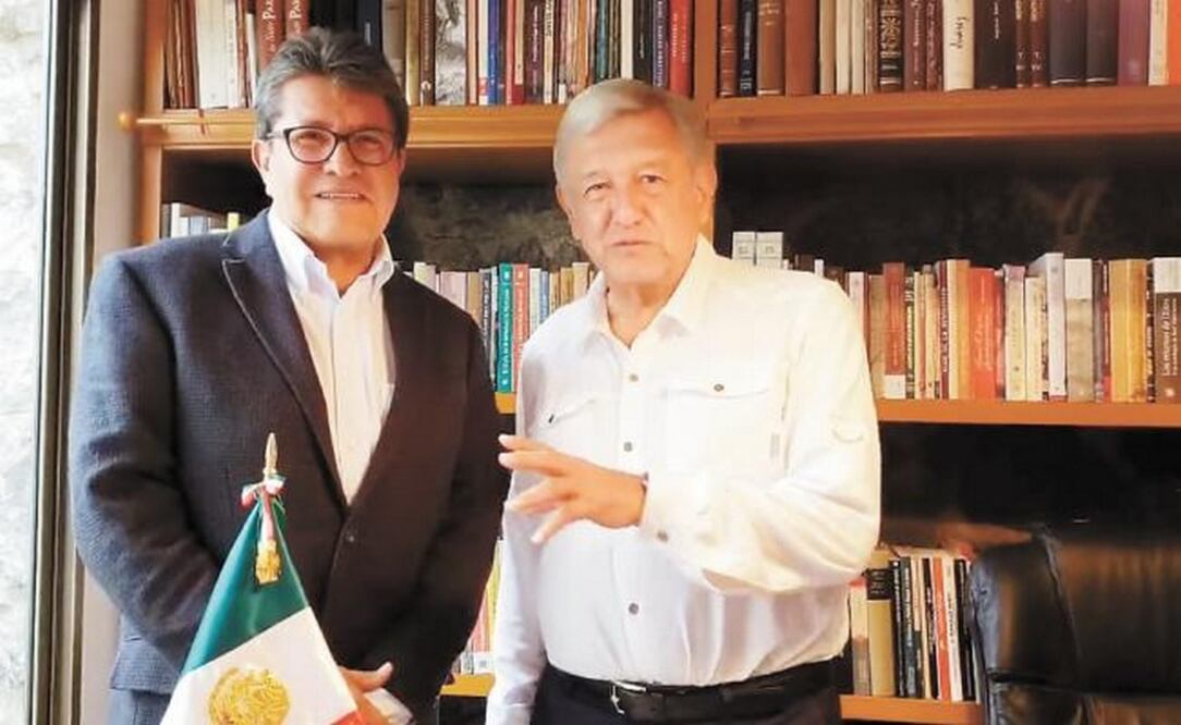 En un video que publicó en sus redes, López Obrador informó que la reunión que tuvo con Ricardo Monreal fue para coordinación de trabajo (TOMADA DE VIDEO)