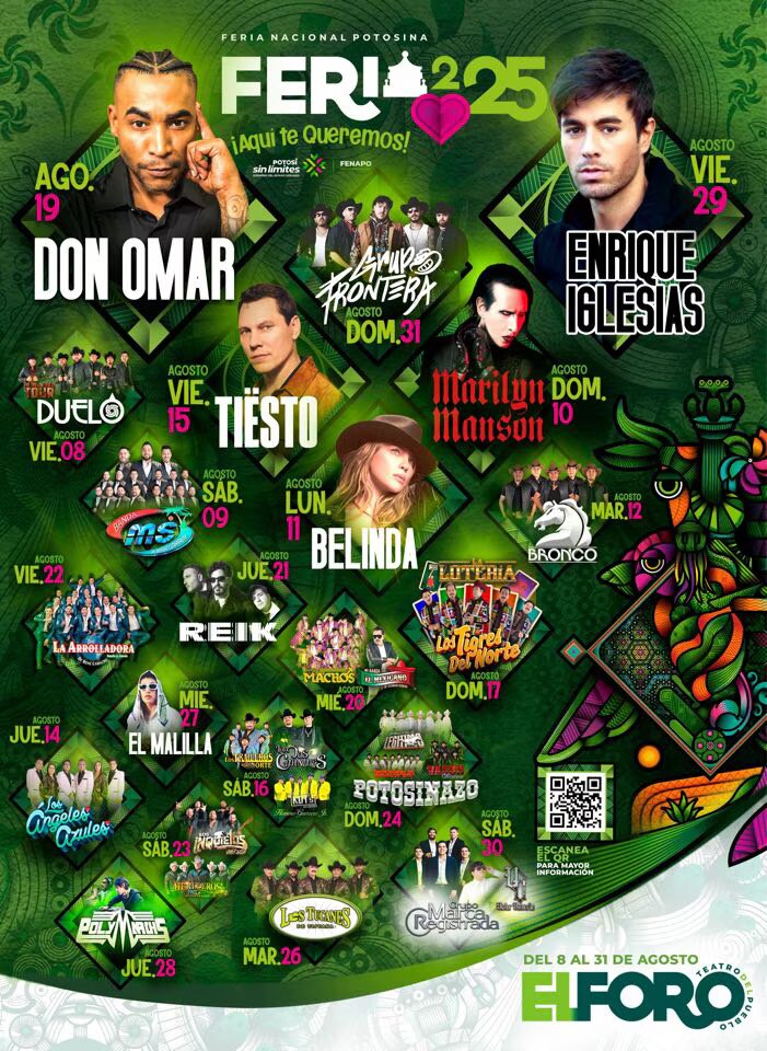 Artistas en la Fenapo. Foto: Fenapo