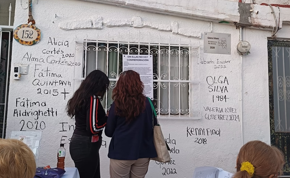 Colectiva Sobrevivientes y Valientes recuerda víctimas de violencia de género en SLP. Foto: Jazmín Ramírez García
