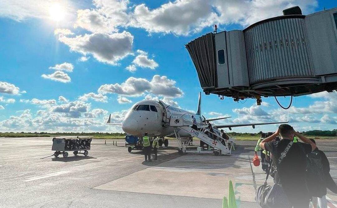 Aeropuerto de San Luis Potosí se recupera y supera cifras del 2021. Foto:OMA