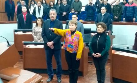 Magistrada rinde protesta cuatro meses después de su ratificación