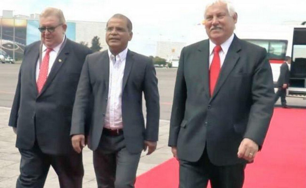 Llega vicepresidente de El Salvador a investidura de López Obrador