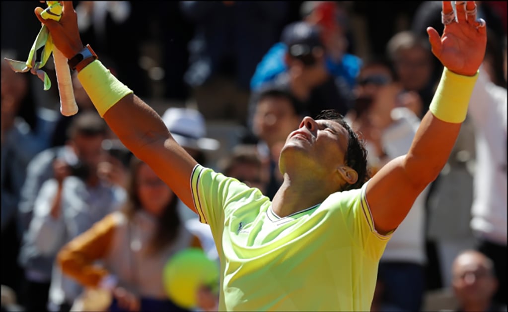 Vence Nadal a Federer; jugará su final 12 en Roland Garros