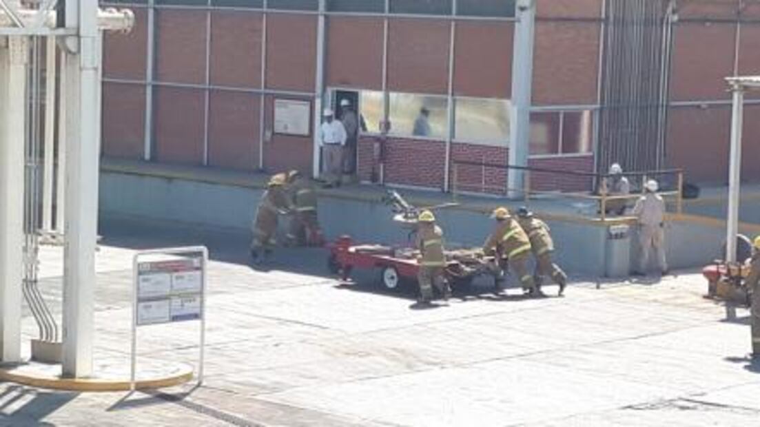 Ayuntamiento de SLP participó en simulacro de incendio en PEMEX