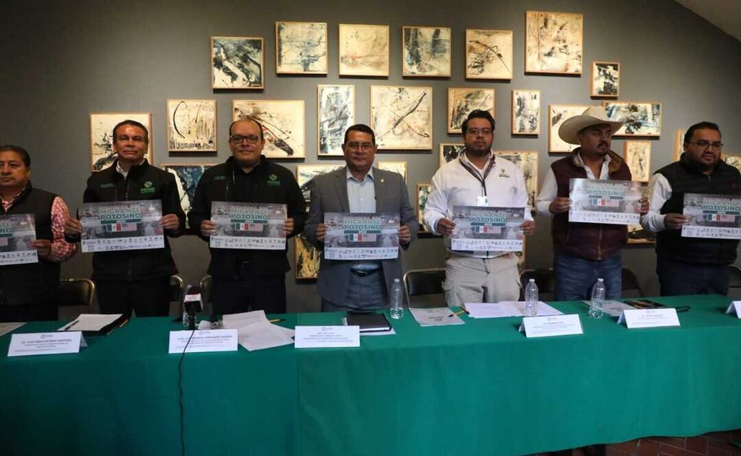 Desplegan Caravana Migrante Potosino para evitar extorsiones a paisanos. Foto: Especial