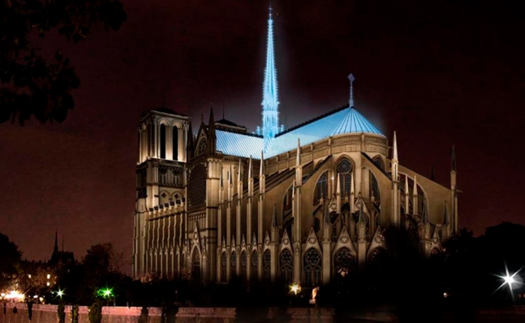Estos son los diseños para reconstruir la cúpula de la catedral de Notre Dame