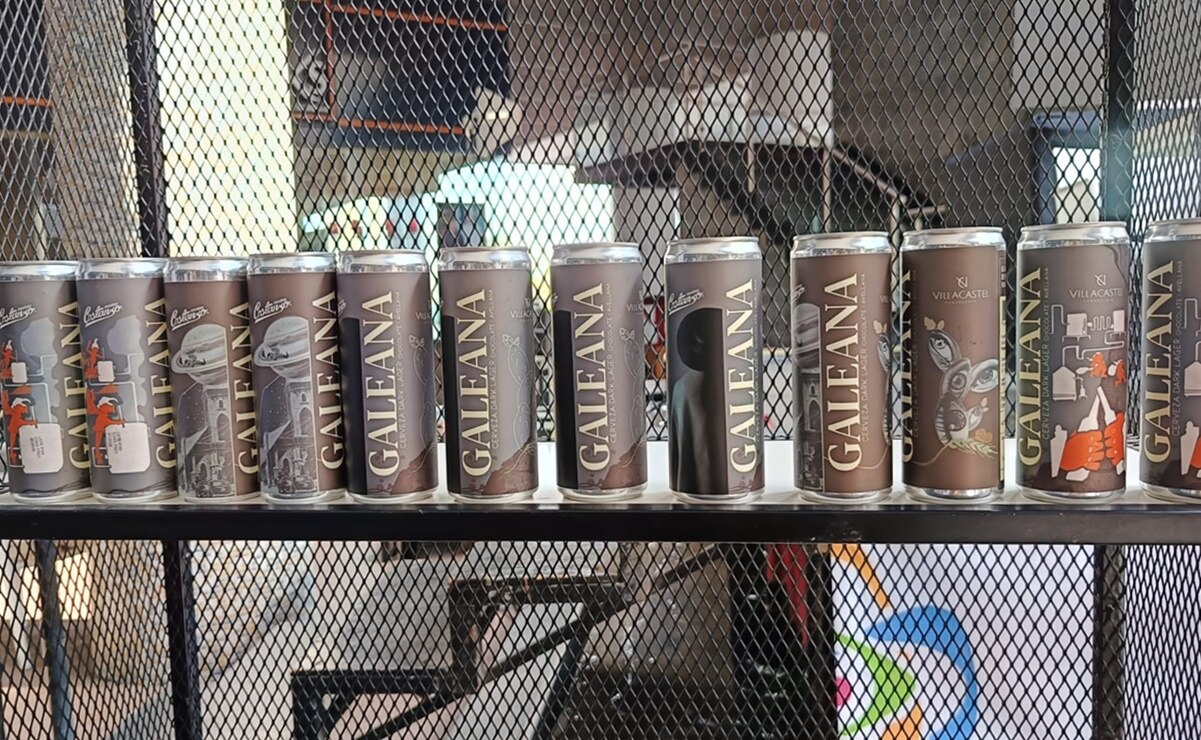 Galeana, fusión de Cervecería Castell y Chocolates Costanzo. Foto: Jazmín Ramírez