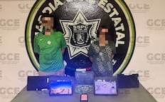 Desmantelan sistema de videovigilancia ilícita en Matehuala, SLP; hay dos detenidos