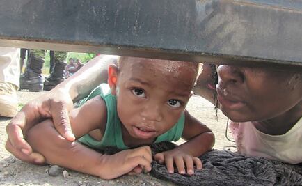 La historia detrás de la foto de Fabiola, migrante haitiana