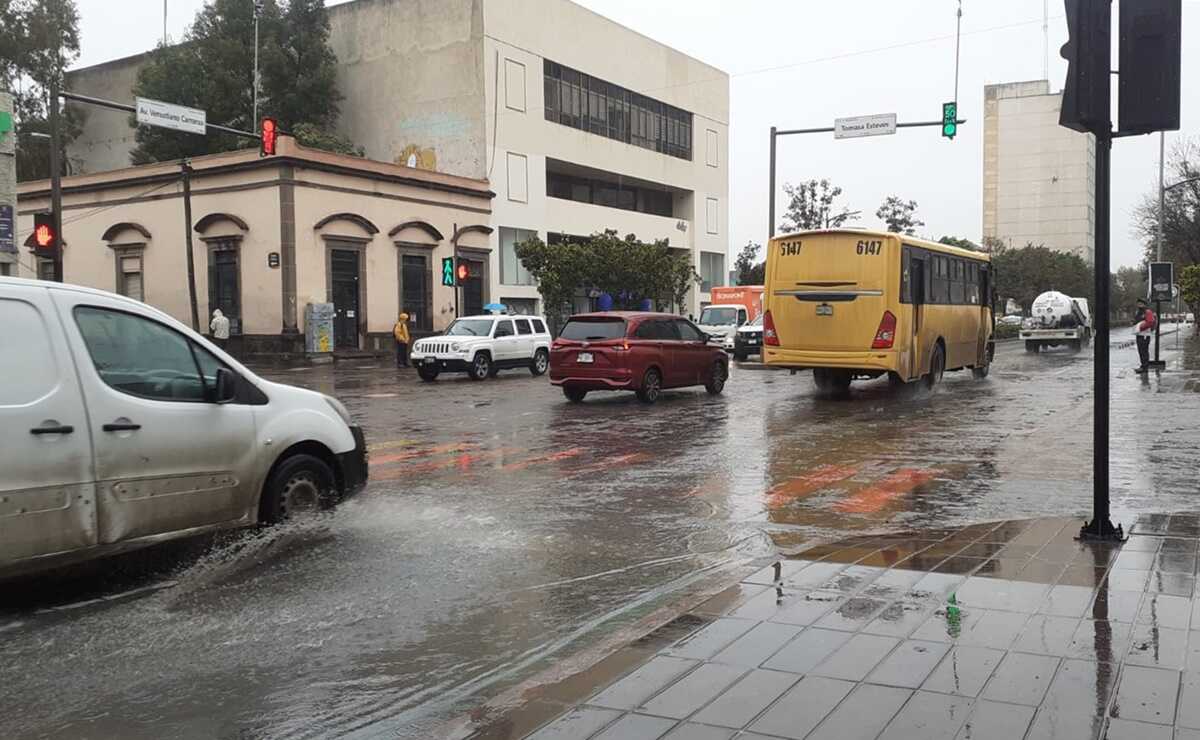 Continuarán las lluvias en la capital de SLP este fin de semana. Foto: Regina Arellano