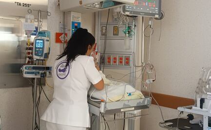 Isabela, la bebé de 800 gramos más pequeña del Hospital Central de SLP