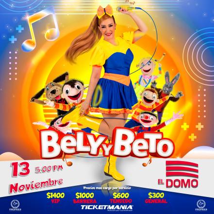 Este es el costo de los boletos para ver a Bely y Beto en San Luis Potosí