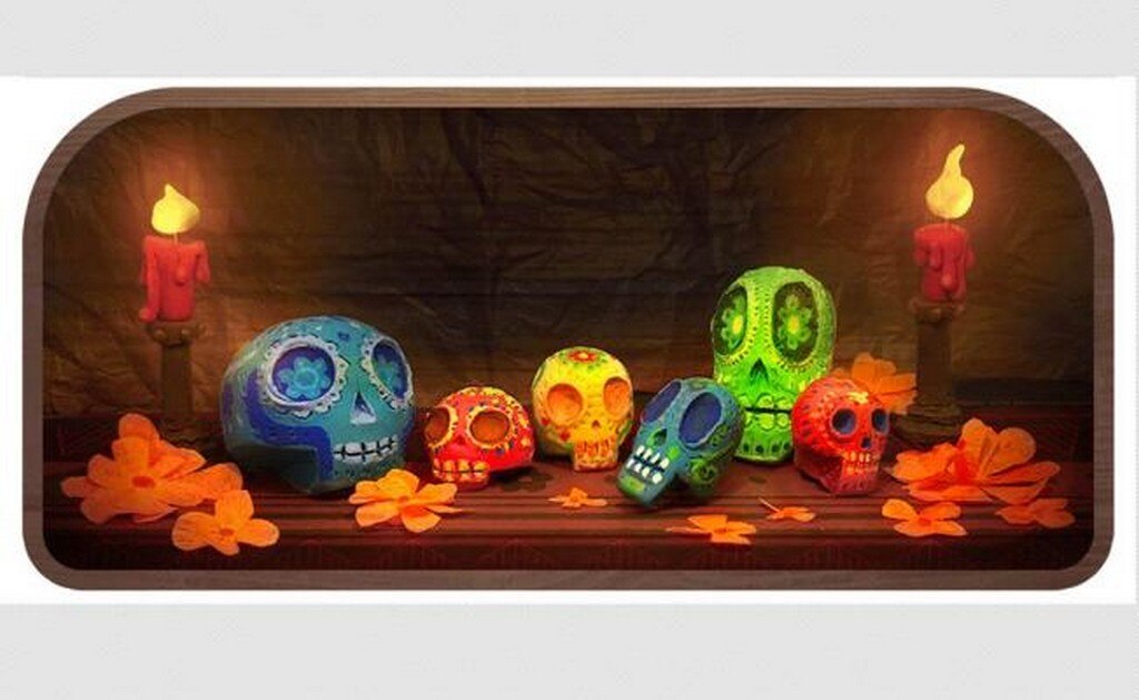 Google pone su ofrenda este Día de Muertos