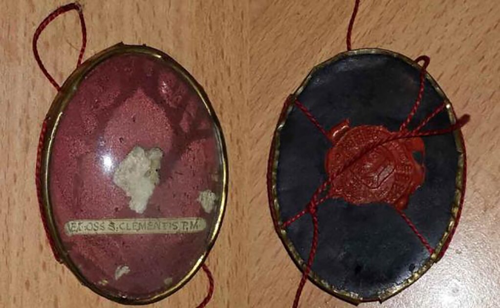 Una empresa de limpieza asegura haber encontrado uun hueso del Papa San Clemente. Foto: Enviro Waste (envirowaste.co.uk)