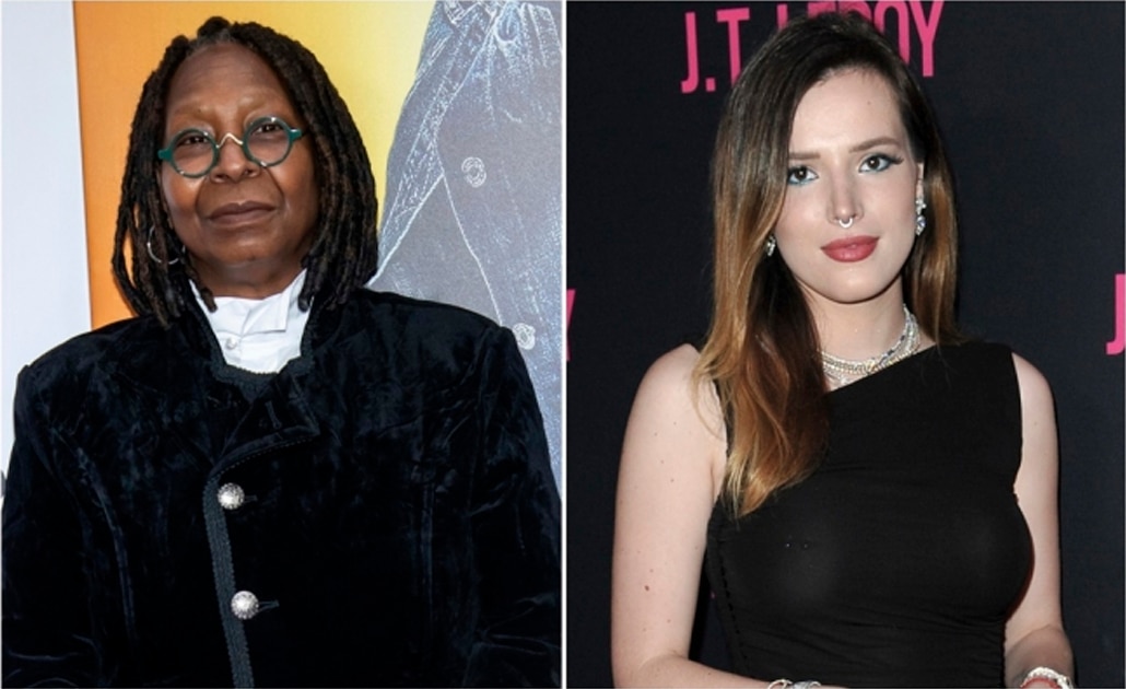 Whoopi Goldberg critica y hace llorar a Bella Thorne