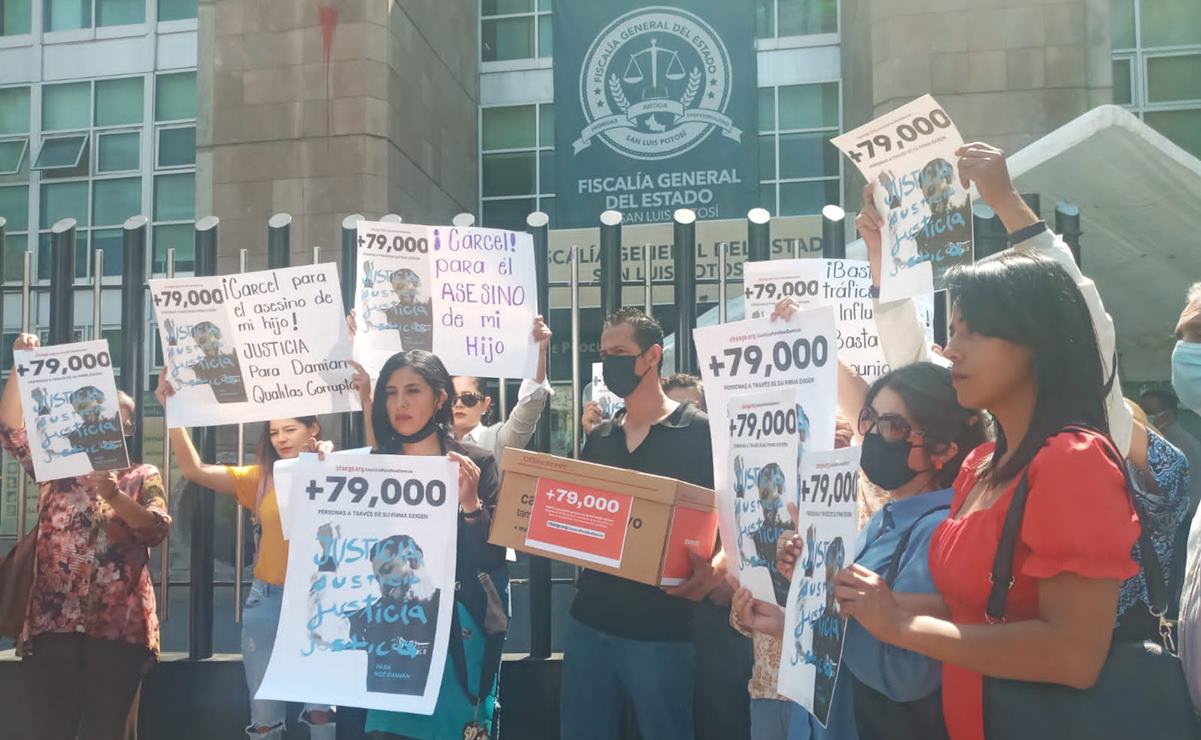 “Justicia para Noé Damián”, exige madre de motociclista arrollado en glorieta Juárez