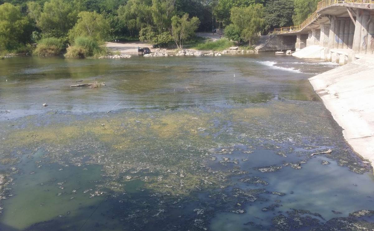 El Río Valles en San Luis Potosí presenta diversos niveles de contaminación. Foto: Especial