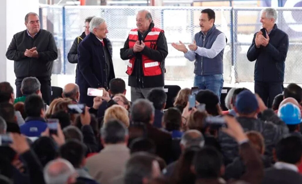 Megaproyectos, palanca del crecimiento: Slim; llama a invertir 5% del PIB