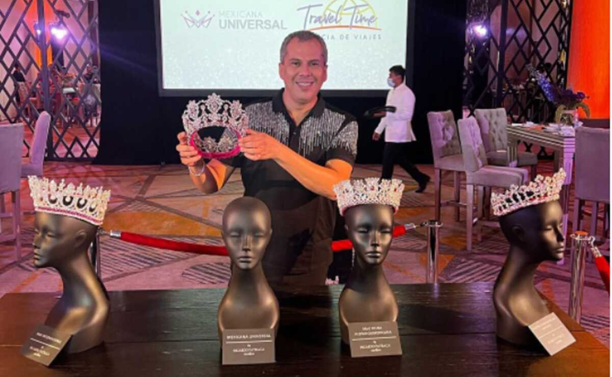 Ricardo Patraca es un diseñador mexicano de joyería que ha elaborado coronas para concursos de belleza en varios países. Foto: Vía Instagram