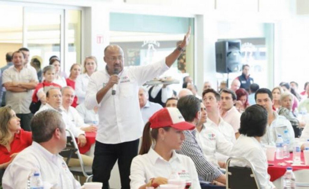 René Juárez Cisneros, líder nacional del PRI, exhortó a Margarita Zavala a sumarse a la candidatura de José Antonio Meade, quien, dijo, impulsa un proyecto que lleva hacia adelante a México y garantiza certidumbre (TWITTER)