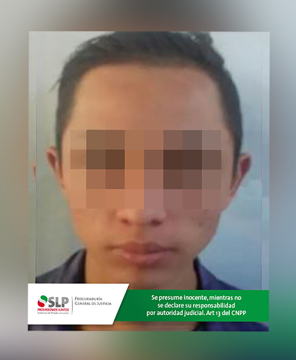 Joven es capturado por delito de violación