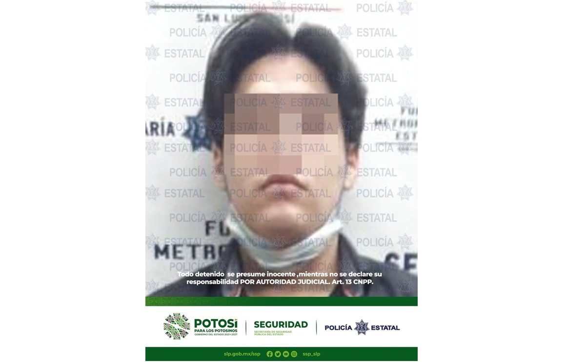 Detienen a joven por presuntamente ocasionar carambola en capital de SLP