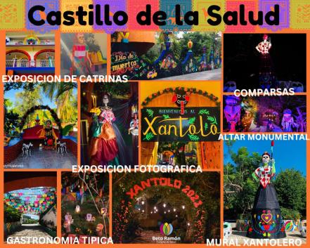 Axtla resalta la belleza de Xantolo con 12 postales a espera de la fiesta grande de la Huasteca