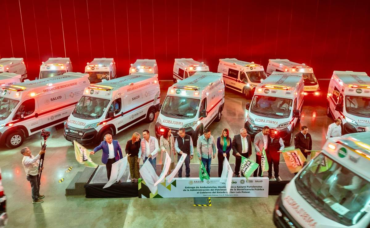 San Luis Potosí recibe equipamiento médico para mejorar servicios de salud de los municipios