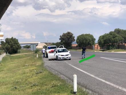 Balacera en carretera a Villa de Arriaga 