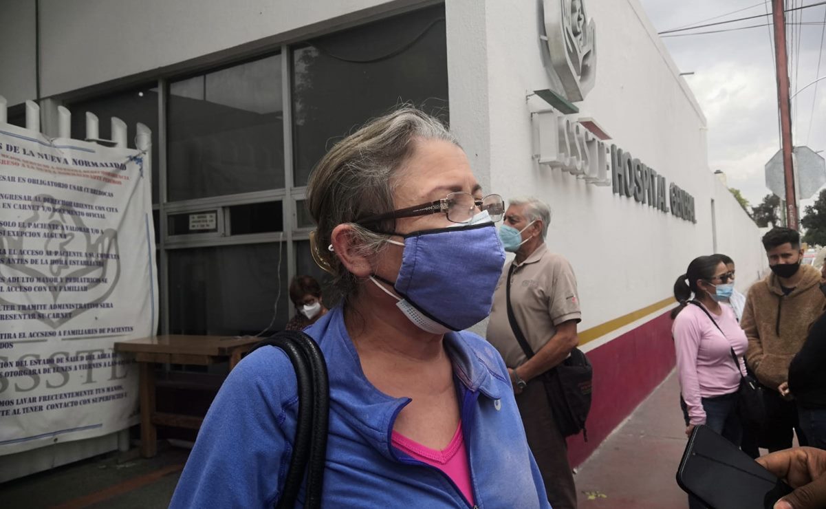 Pacientes denuncian cancelación de cirugías en el Hospital General del ISSSTE. Foto}. Xochiquetzal Rangel
