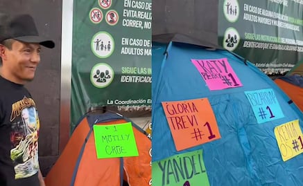 ¡Se desata euforia por la Fenapo! Ya hay casas de campaña de fans para ver a Katy Perry, Gloria Trevi y Mötley Crüe