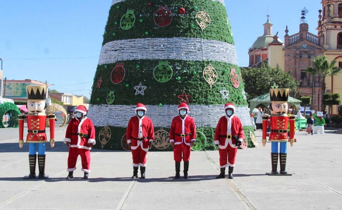 Policías de Soledad se vestirán de Santa Claus para recibir a paisanos que vuelven por fiestas decembrinas