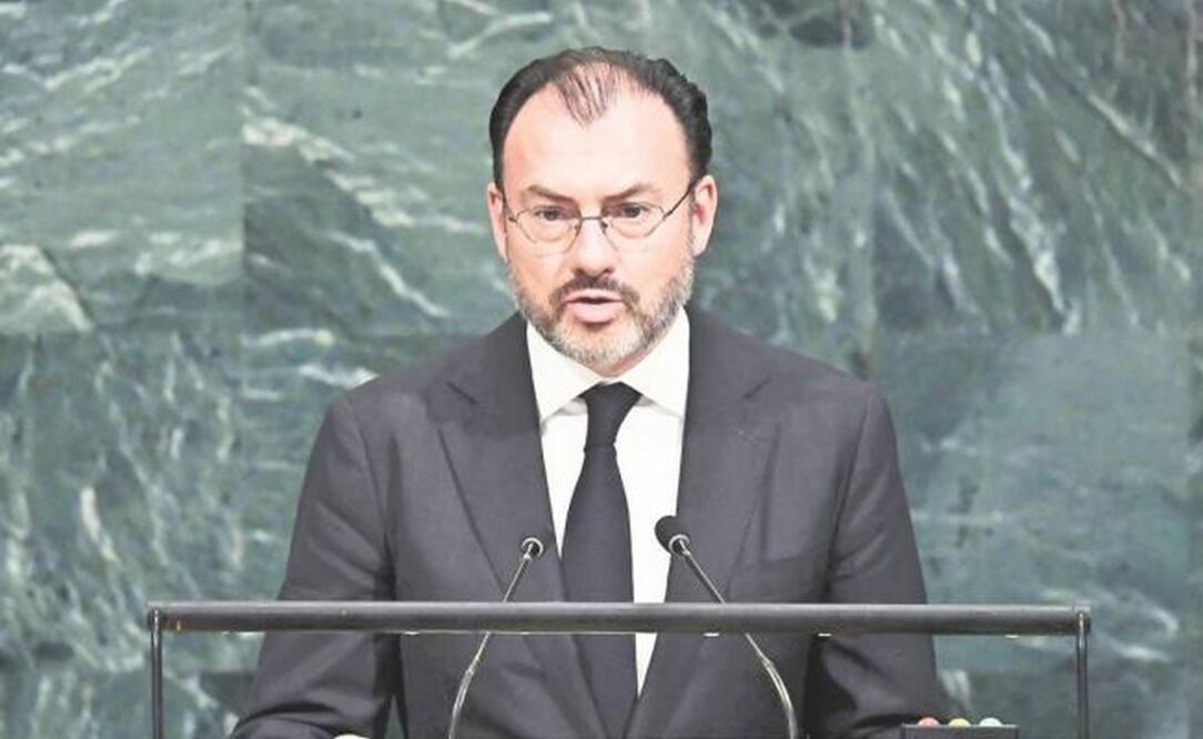 El canciller mexicano, Luis Videgaray. Foto: Archivo