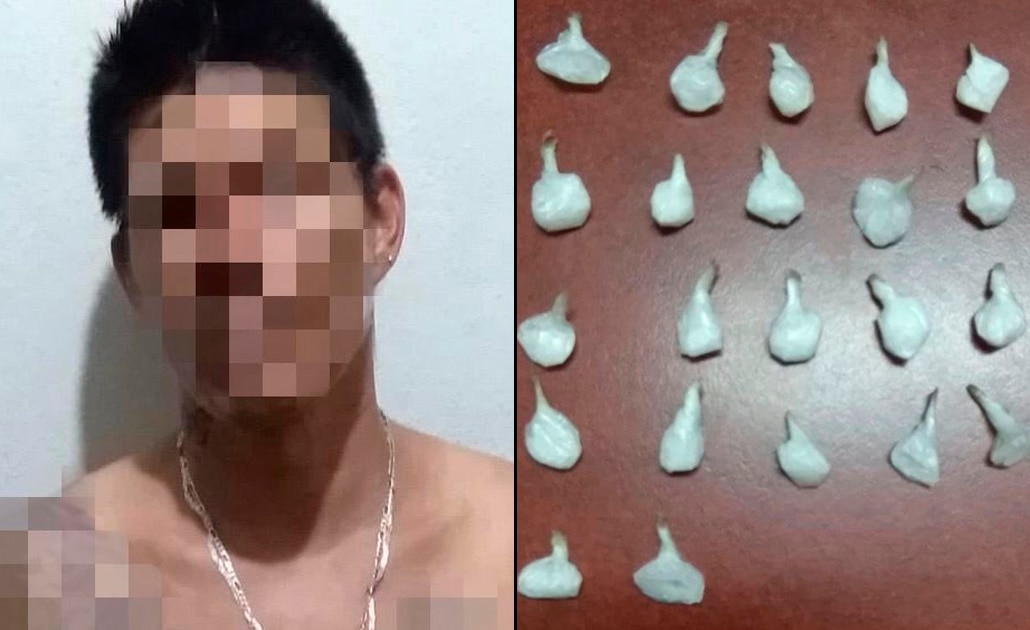 Aseguran a presunto narcomenudista al sur de la capital potosina 