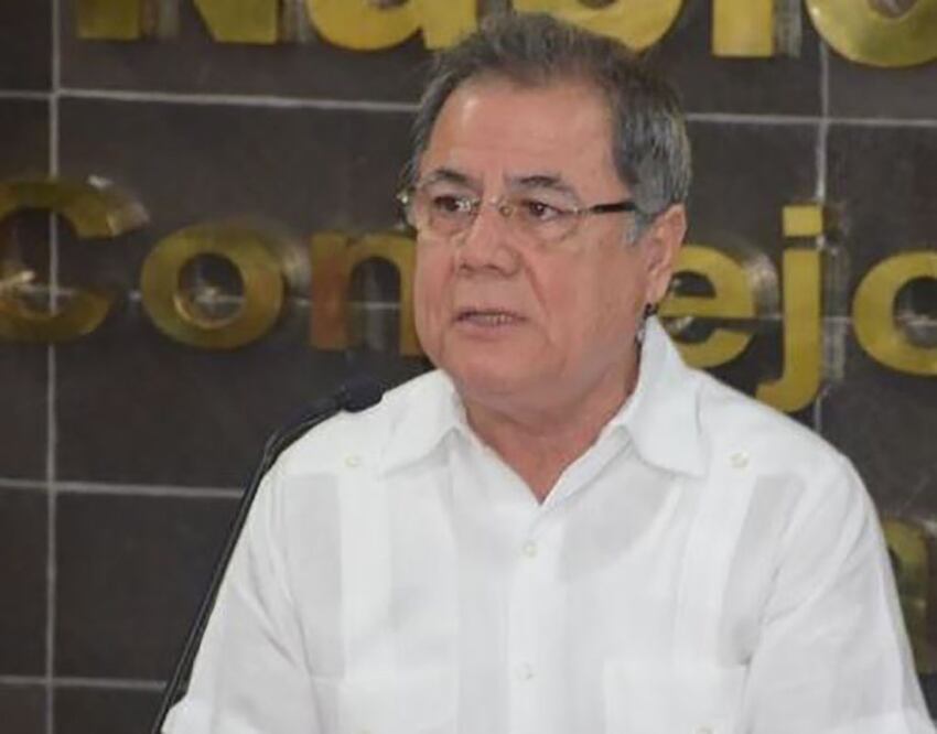 Vocal ejecutivo del INE en Yucatán, Fernando Balmes Pérez. (Foto: Cuauhtémoc Moreno Cabrera)