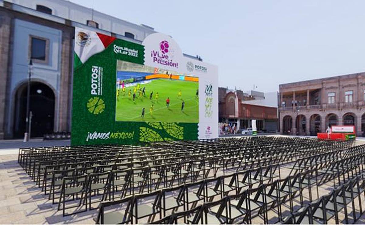 ¡Capital de SLP se pone mundialista! Alistan actividades para disfrutar el partido del Tri en su debut en Qatar 2022 