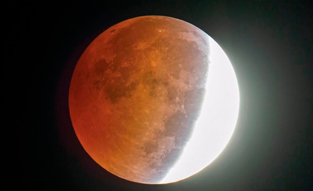 ¿Dónde se verá hoy un eclipse parcial de Luna?