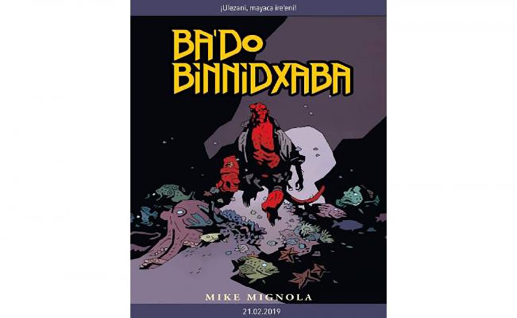 Editan el cómic “Hellboy” en zapoteco