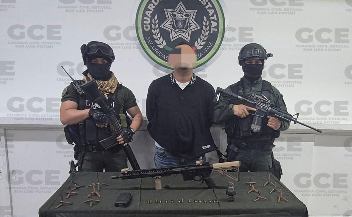 "El Alacrán" es presunto jefe de plaza en la Huasteca potosina. Foto: Especial