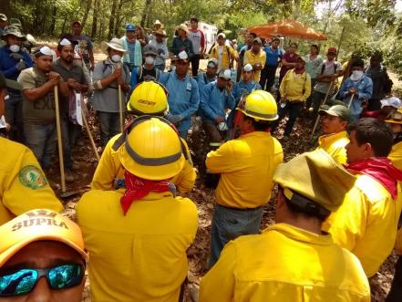 Se mantienen activos 4 incendios en SLP