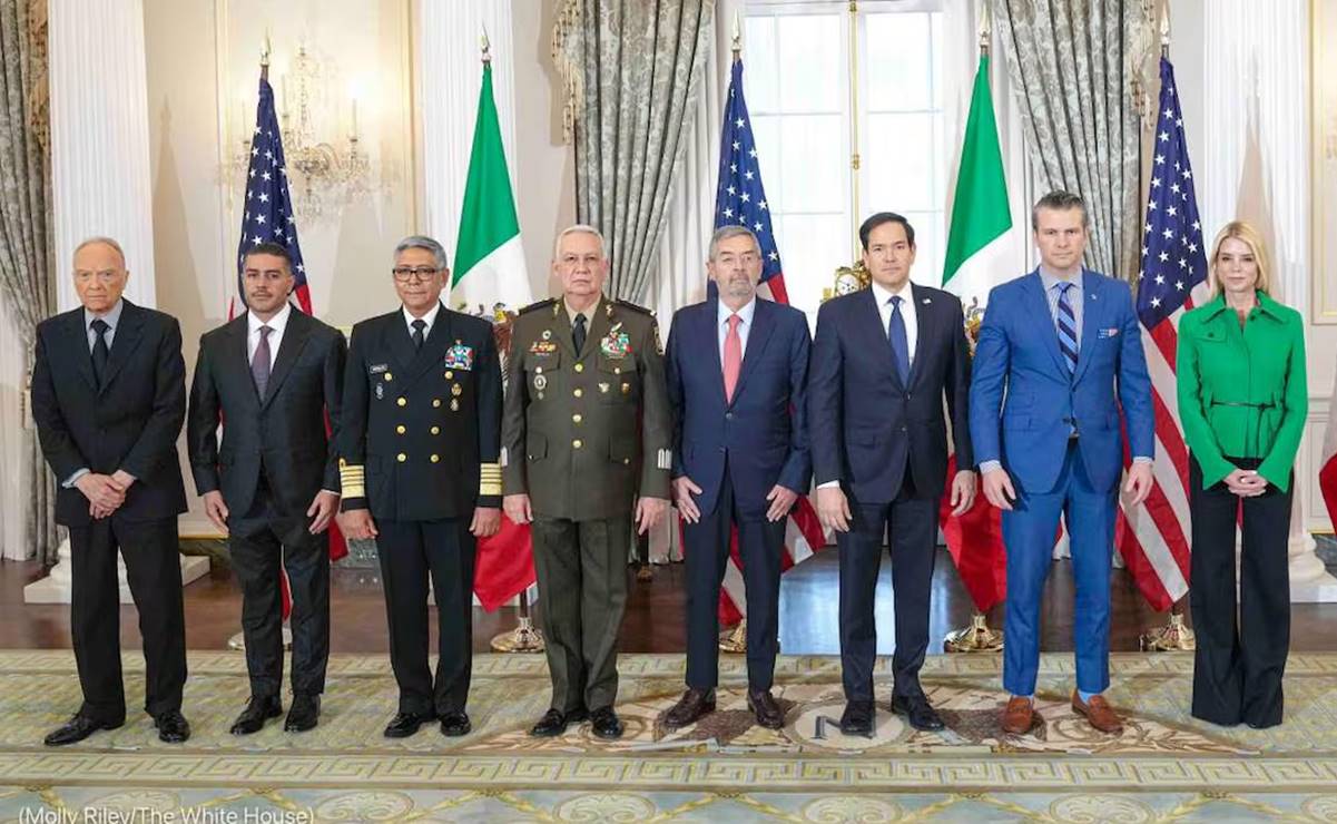 México y EU acuerdan nuevas acciones y fortalecer combate al fentanilo y armas. Foto: Especial