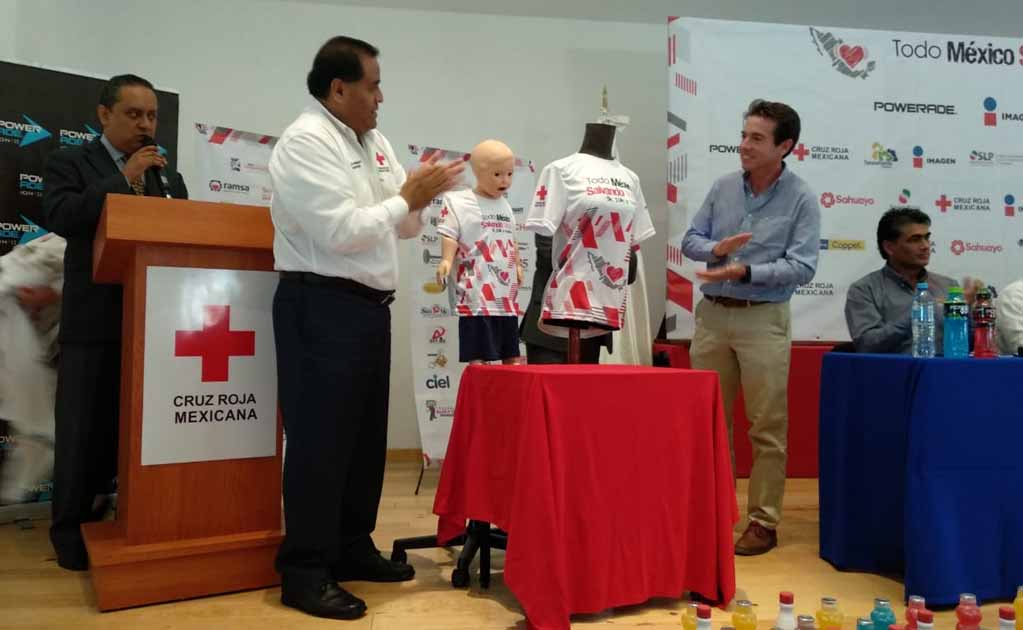 Invita la Cruz Roja a la carrera con causa “Todo México Salvando Vidas”